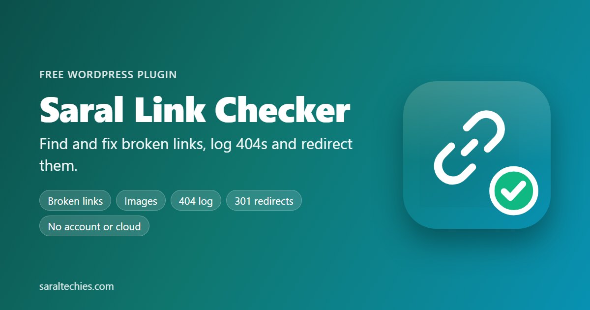 Saral Link Checker