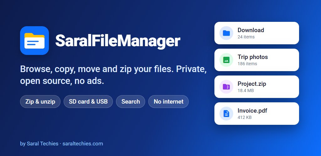 Saral File Manager